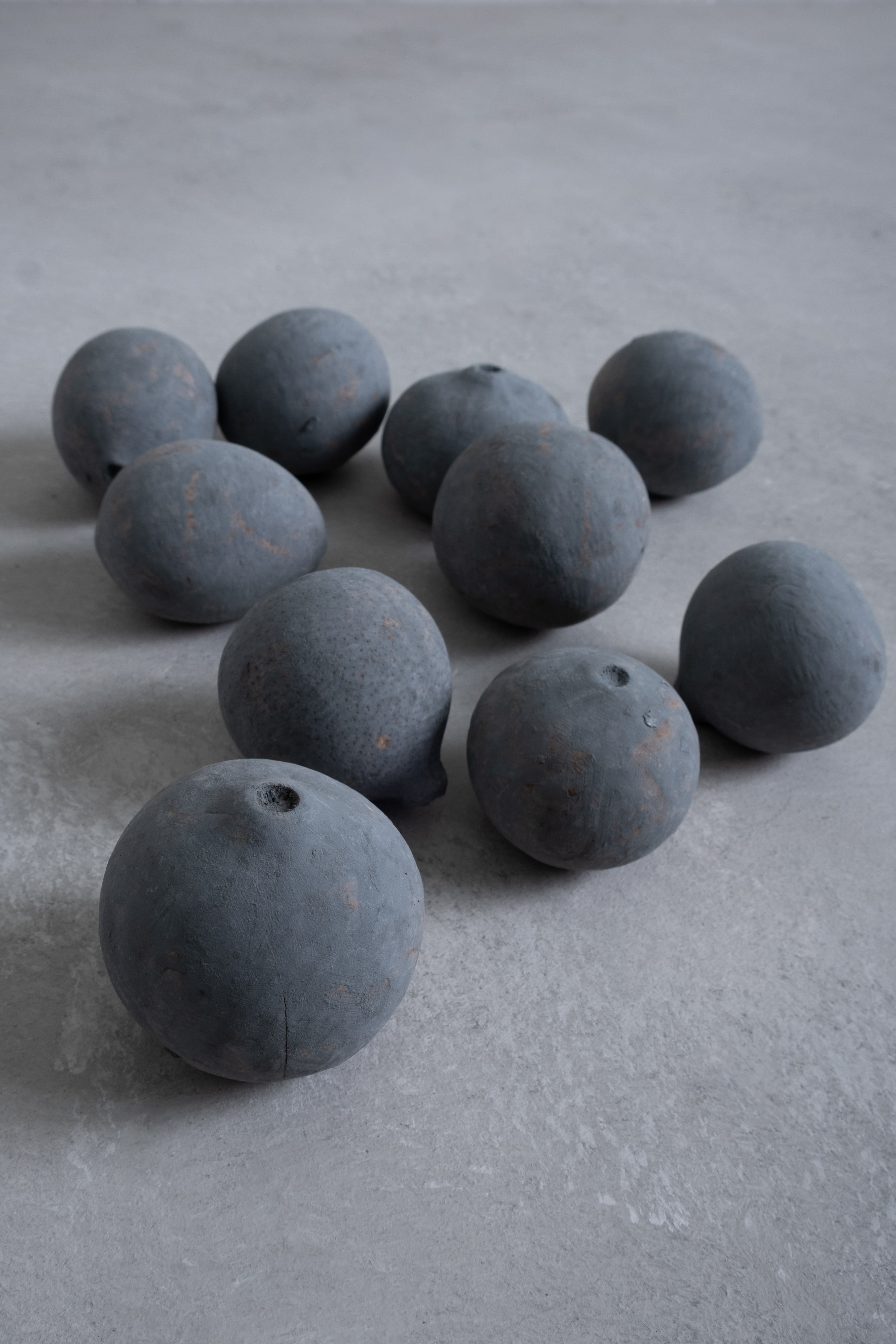 Grey smoke